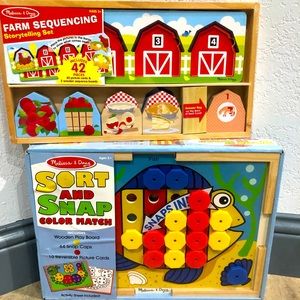 Melissa & Doug Educational Toys, NEW!